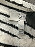Joie Stripes Silver Turtleneck Sweater Size L - photo 7
