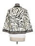 Chico's 100% Linen Animal Print Ivory Jacket Size Med (1) - photo 2