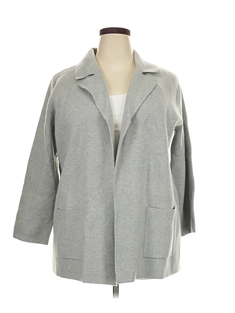 Pre-owned On 34th Cardigan Sweater In Gray
