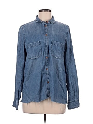 Madewell Long Sleeve Button-Down Shirt (view 1)