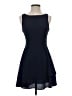 B. Darlin Solid Blue Cocktail Dress Size 3 - 4 - photo 1