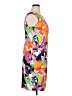 Alyx Print Orange Cocktail Dress Size 14 - photo 4