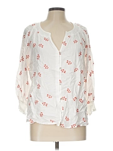 Market and Spruce 3/4 Sleeve Blouse (view 1)