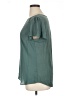Fortune + Ivy 100% Polyester Teal Short Sleeve Blouse Size XL - photo 5
