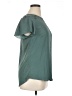 Fortune + Ivy 100% Polyester Teal Short Sleeve Blouse Size XL - photo 4