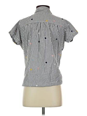 A Pea in the Pod Short Sleeve Button-Down Shirt (view 2)