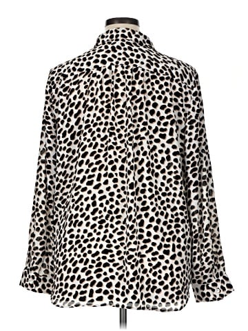 Ann Taylor Factory Long Sleeve Blouse (view 2)