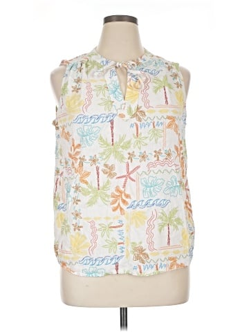 St. John's Bay Sleeveless Blouse (view 1)