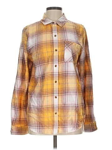 Aeropostale Long Sleeve Button-Down Shirt (view 1)