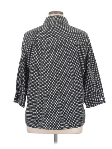 Foxcroft 3/4 Sleeve Button-Down Shirt (view 2)