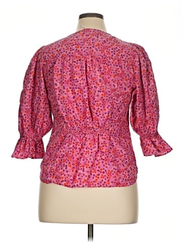 Free People 3/4 Sleeve Blouse (view 2)