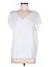 Shein 100% Polyester White Short Sleeve Top Size 6 - photo 1