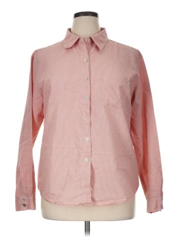 Chico's Long Sleeve Button-Down Shirt (view 1)