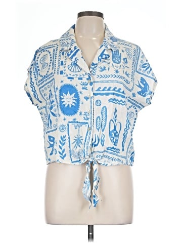Calypso St. Barth Short Sleeve Blouse (view 1)