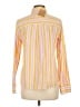 Boden 100% Cotton Stripes Yellow Long Sleeve Blouse Size 6R - photo 2