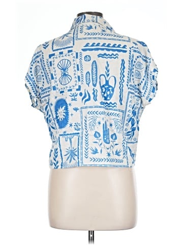 Calypso St. Barth Short Sleeve Blouse (view 2)
