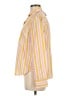 Boden 100% Cotton Stripes Yellow Long Sleeve Blouse Size 6R - photo 5