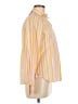 Boden 100% Cotton Stripes Yellow Long Sleeve Blouse Size 6R - photo 4