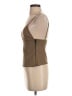 Zara 100% Polyester Brown Sleeveless Top Size XS - photo 5