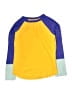 Tea 100% Cotton Color Block Yellow 3/4 Sleeve T-Shirt Size 12 - photo 1