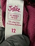 Justice Stars Burgundy Active Pants Size 12 - photo 4
