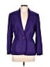 Carlisle 100% Acetate Purple Blazer Size 10 - photo 1