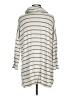 Ann Taylor LOFT Silver Poncho Size M - photo 2