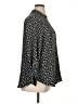 Morgan Taylor 100% Polyester Polka Dots Black Long Sleeve Blouse Size 1X - photo 4