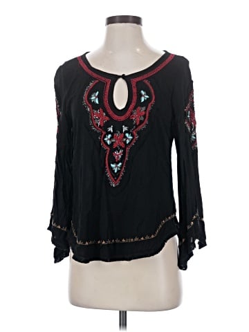 Love Stitch 3/4 Sleeve Blouse (view 1)