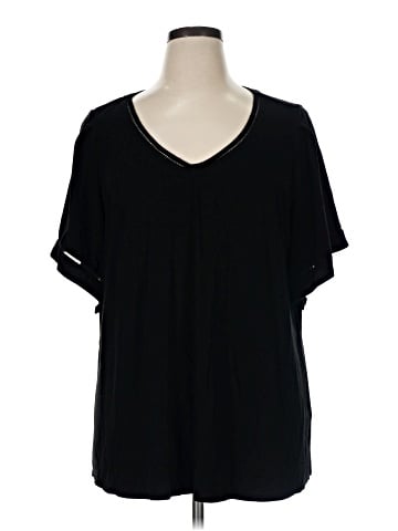 H By Halston Short Sleeve T-Shirt (view 1)