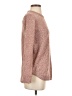 Pink Clover Tweed Brown Pullover Sweater Size S - photo 4