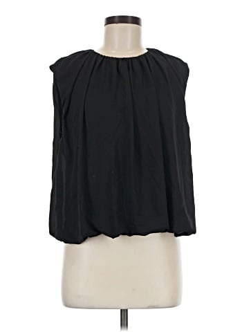Madewell Sleeveless Bubble Top in Chiffon (view 1)