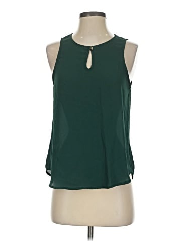 Lily White Sleeveless Blouse (view 1)