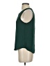 Lily White 100% Polyester Green Sleeveless Blouse Size S - photo 5