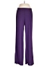 IMAN Solid Purple Casual Pants Size L - photo 1