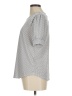 Adrianna Papell Silver Short Sleeve Top Size M - photo 5