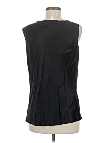 Josie Natori Sleeveless Silk Top (view 2)