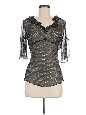 Tess 3/4 Sleeve Silk Top (view 1)