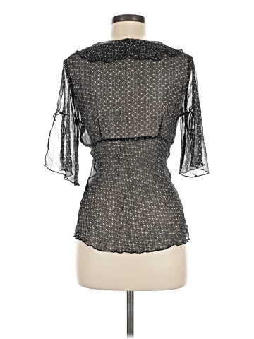 Tess 3/4 Sleeve Silk Top (view 2)