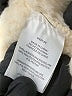 Thread & Supply 100% Polyester Ivory Fleece Size M - photo 7