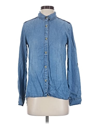 Buttons Long Sleeve Button-Down Shirt (view 1)