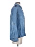 Buttons Blue Long Sleeve Button-Down Shirt Size S - photo 4