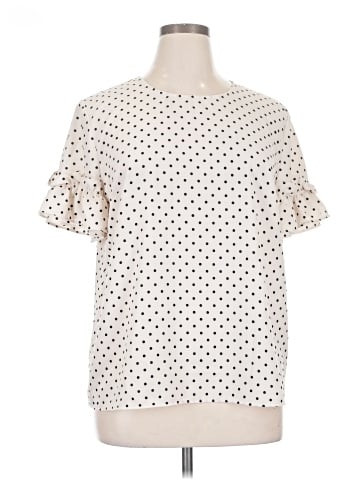 Banana Republic Factory Store Short Sleeve Blouse (view 1)