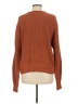 Gap 100% Cotton Solid Orange Brown Pullover Sweater Size M - photo 2