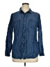 Talbots 100% Lyocell Blue Long Sleeve Button-Down Shirt Size XL - photo 1