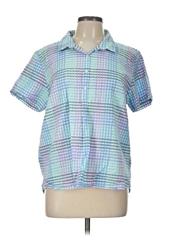 L.L.Bean Short Sleeve Blouse (view 1)