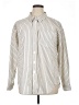 Maurices 100% Polyester Stripes Ivory Long Sleeve Blouse Size XL - photo 1