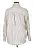 Maurices 100% Polyester Stripes Ivory Long Sleeve Blouse Size XL - photo 2