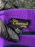 Crewcuts 100% Polyester Stripes Purple Pullover Sweater Size 7 - photo 3