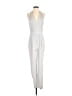 Halston Heritage Solid Gray Jumpsuit Size 0 - photo 1